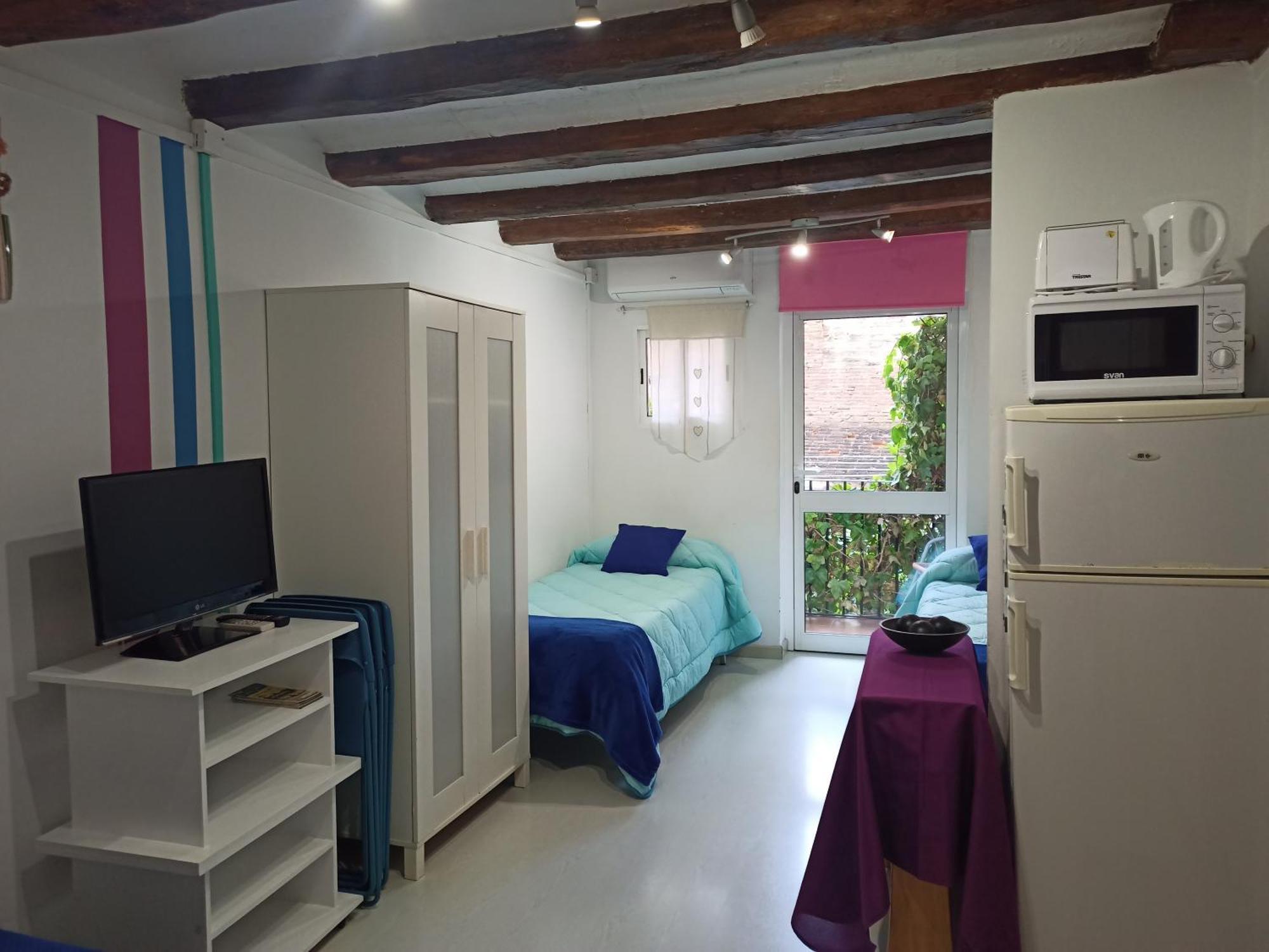 Estudio Con Balcon Plaza Espana Barcelona Exterior foto